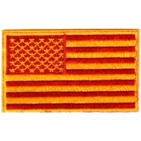 US Flag- Yellow & Red