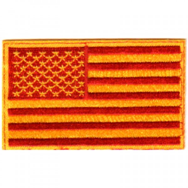 US Flag- Yellow & Red