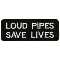 Loud Pipes Save Lives