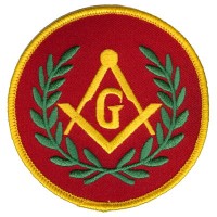 Masonic- G Red (3")