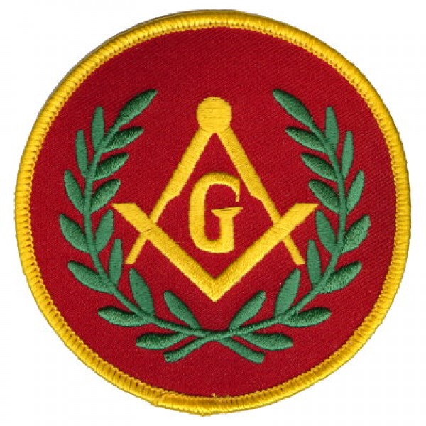 Masonic- G Red (3")