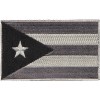 Country Flag- Cuba Gray & Blk