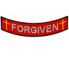 Forgiven Bottom Rocker Patch