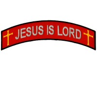 Jesus is Lord Top Rocker