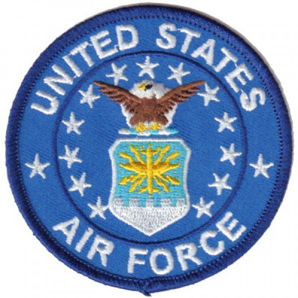 US Air Force Round Patch US Air Force Round Patch