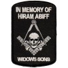Masonic- Memory of Hiram Abiff, Widows Sons