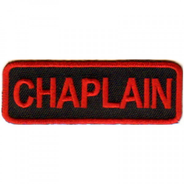 Officer Tag- Chaplain Red