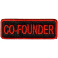 Officer Tag- Co-Founder Red