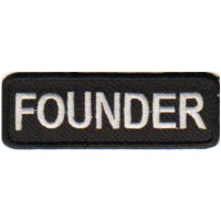 Officer Tag- Founder White