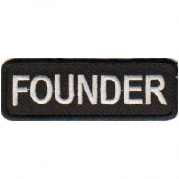 Officer Tag- Founder White