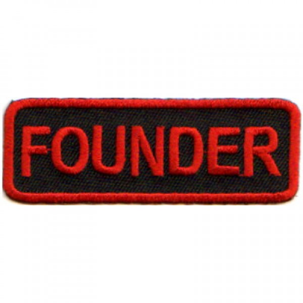 Officer Tag- Founder Red