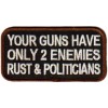 Guns have 2 Enemies - Rust & Politicians