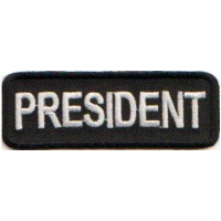 Black President patch