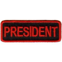 Officer Tag- President Red