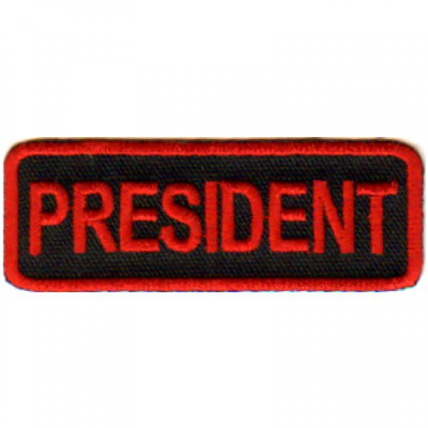 Officer Tag- President Red