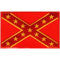 Confederate/Rebel Flag Yellow & Red