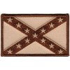 Confederate/Rebel Flag Brown & Tan