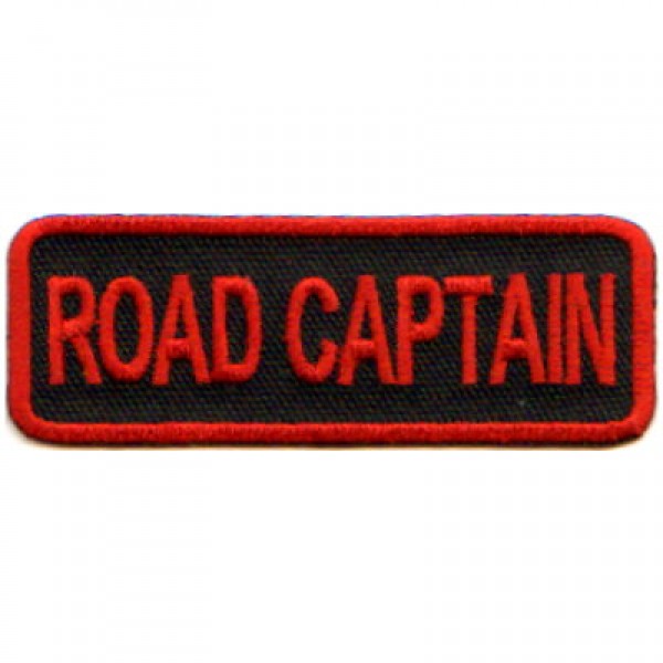 Officer Tag- Road Captain Red