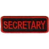 Officer Tag- Secretary Red