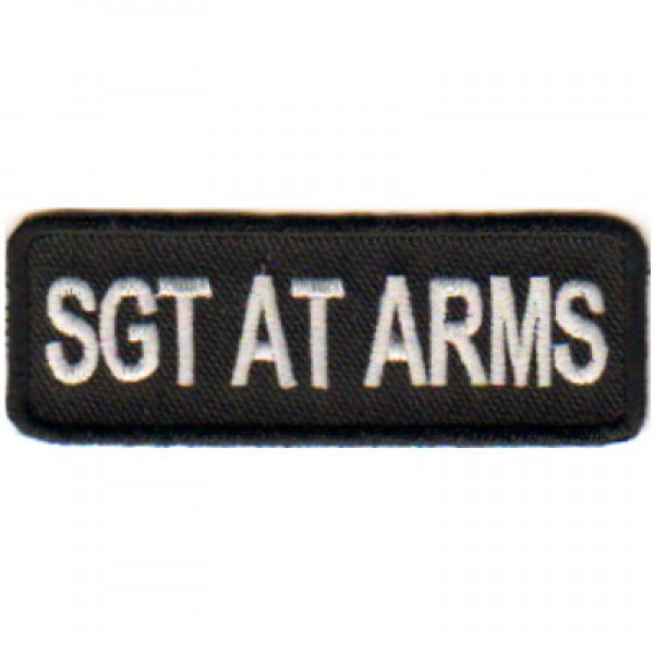 Officer Tag- Sgt at Arms White