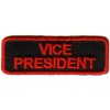Officer Tag- Vice President Red